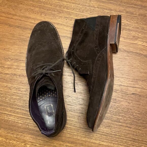 Ted Baker Pericop 2 brown suede boots - Picture 5 of 5